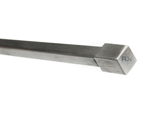 Foto Tapa terminal para perfil 12x12x2 mm, AISI 304, SATINADO