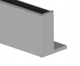 Tapa terminal para perfil ETP.002.03.AL.A, DERECHA