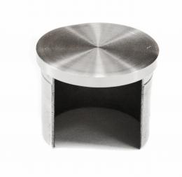 Tapa terminal para ranura 42,4x1,5mm, AISI 304, SATINADO