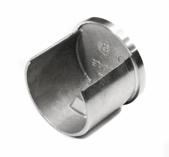 Foto Tapa terminal para ranura 42,4x1,5mm, AISI 316, SATINADO