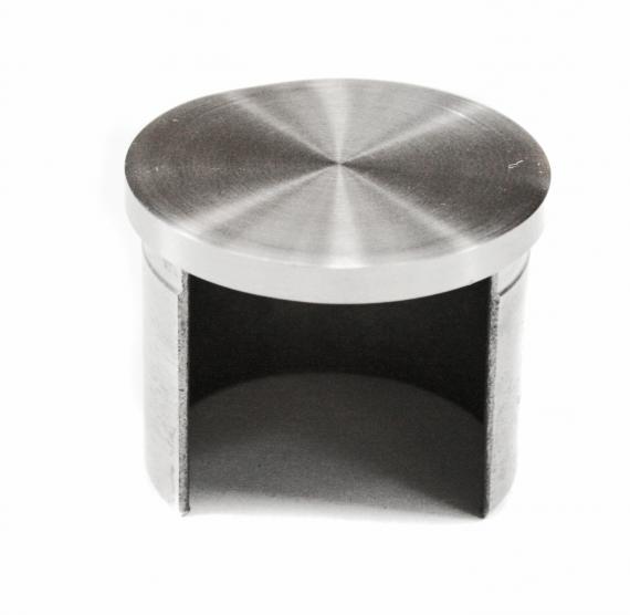 Foto Tapa terminal para ranura 42,4x1,5mm, AISI 316, SATINADO