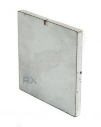 Tapa terminal para soldar a perfil 50x50x4mm, AISI 304, EN BRUTO