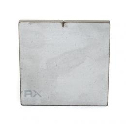 Tapa terminal para soldar a perfil 50x50x4mm, AISI 304, EN BRUTO