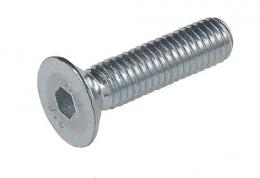 Tornillo - M10 x 45 mm, cabeza cónica allen, A4