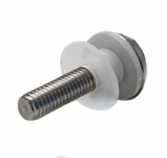 Foto Tornillo para vidrio Ø 22 mm, AISI 304, SATINADO