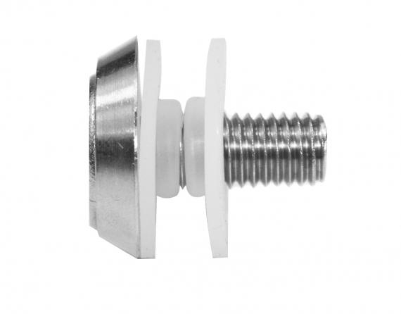 Foto Tornillo para vidrio Ø 28 mm, AISI 304, SATINADO