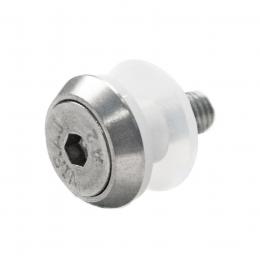 Tornillo para vidrio Ø 28 mm, AISI 304, SATINADO