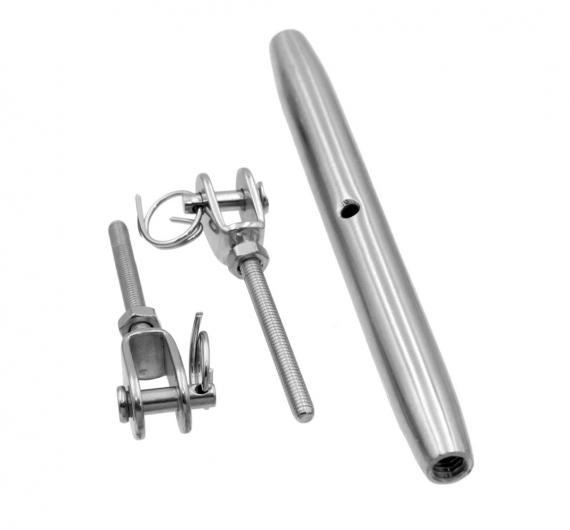 Foto Tuerca de compresión - completa (A4), AISI 316, SATINADO