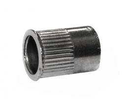 Tuercas remachables - M6, acero inoxidable, mini cono, AISI 304 (A2)