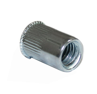 Foto Tuercas remachables - M6, mini cono, ACERO GALVANIZADO