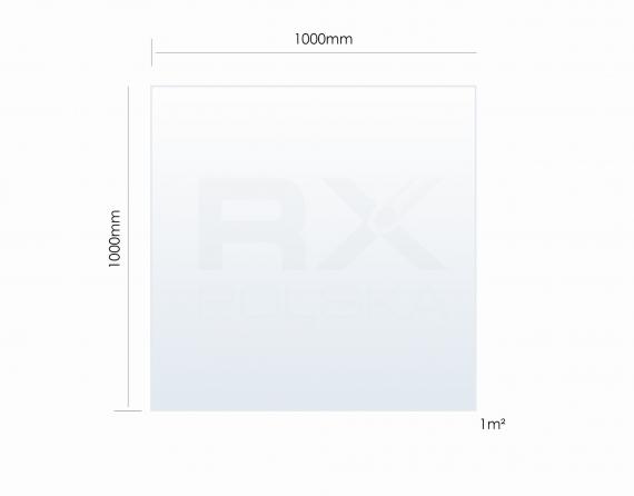 Foto Vidrio VSG ESG 66.2, 1x1 m, cantos satinados, FLOAT