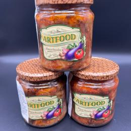 Berenjenas troceados y fritos 450g