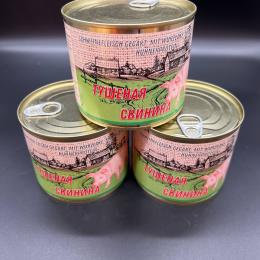 Carne enlatada con cerdo guisado 525g