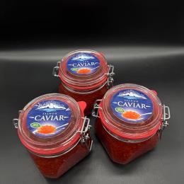 Caviar de salmón rosado (salvaje) AlaskaWild 500g