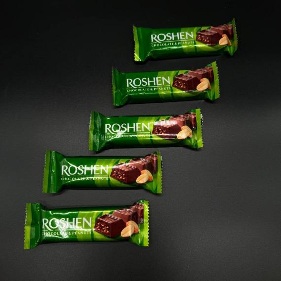 Foto Chocolatina Roshen peanuts