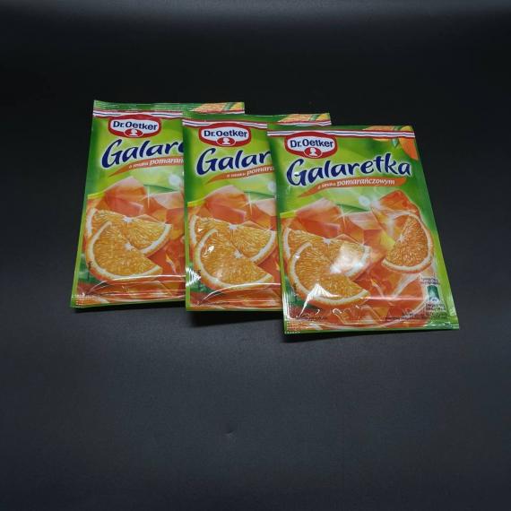 Foto Gelatina en polvo sabor naranja 72g