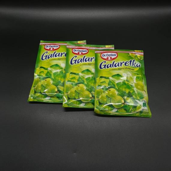 Foto Gelatina en polvo sabor uva 72g