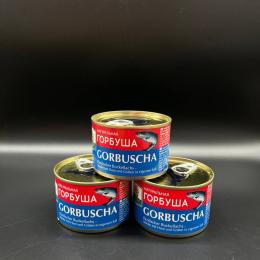 Gorbusha en su propio jugo 250g