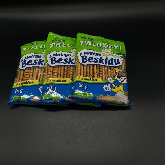 Foto Palitos crujientes con semillas de amapola Axpal 60g