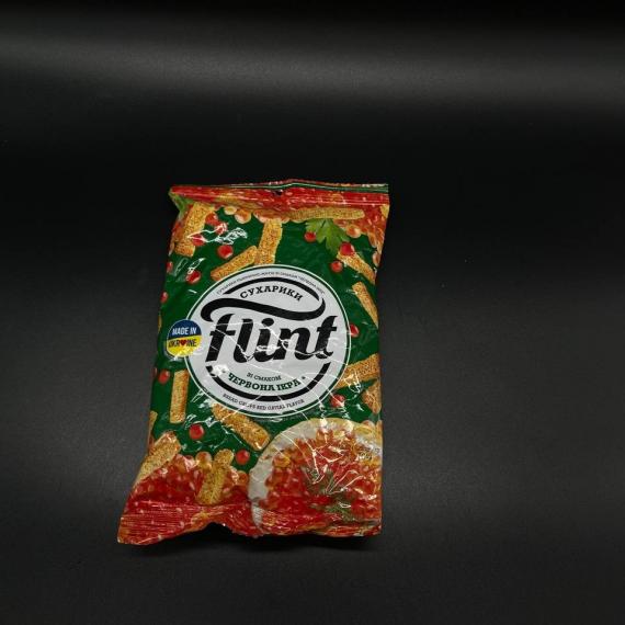 Foto Picatostes con sabor de caviar rojo Flint 70g