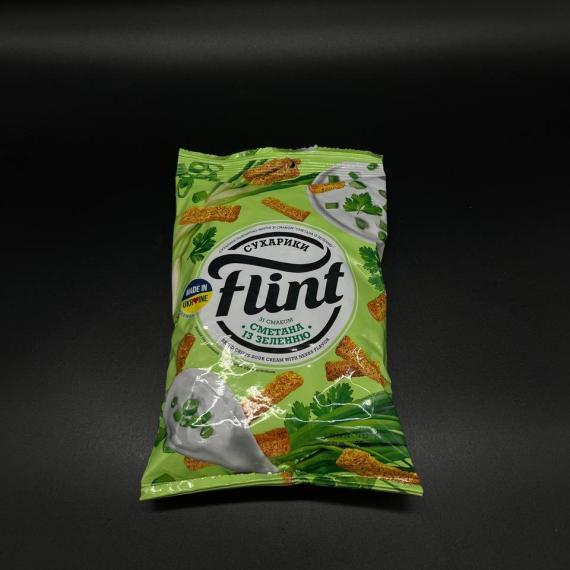 Foto Picatostes de pan con cebolla y nata Flint 70g