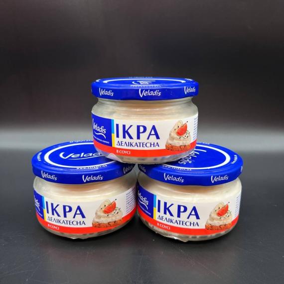 Foto Caviar de capelán con sabor de gamba Veladis 160g