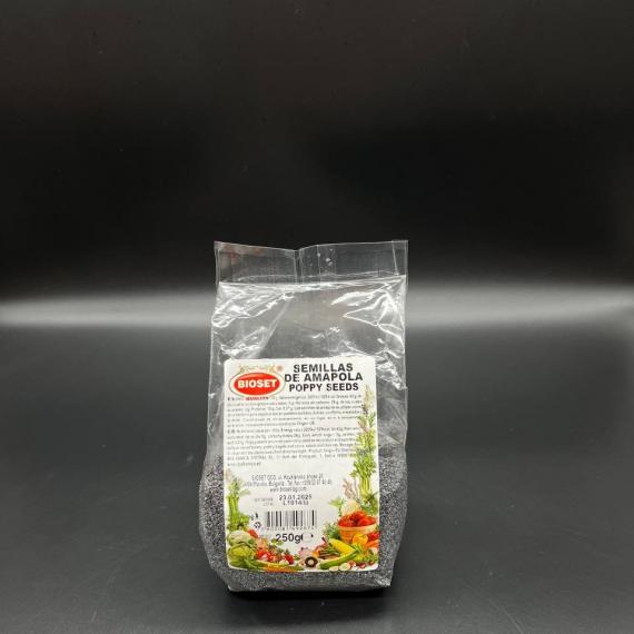 Foto Semillas de amapola Bioset 250 g