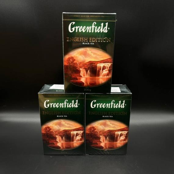Foto Te negro  English  Greenfield 200g