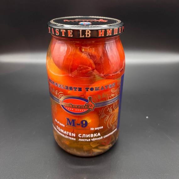 Foto Tomate con hoja de grosella sin vinagre 880ml