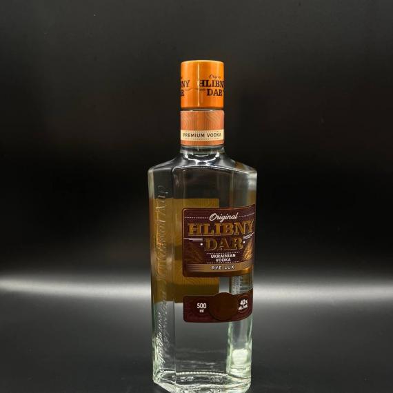 Foto Vodka Jlebniy Dar Trigo Lux 40% 0.5l