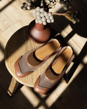 Балетки жіночі OMG ANATOMIC карамельні