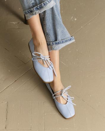 Балетки жіночі OMG LACONIC CANDY блакитні