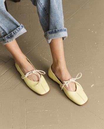 Балетки жіночі OMG LACONIC CANDY жовті