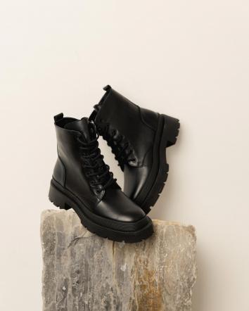Черевики жіночі OMG ROCK CHOC БАЙКА чорні р.36,40