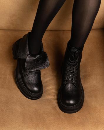 Черевики жіночі OMG SHIRT COOL БАЙКА чорні