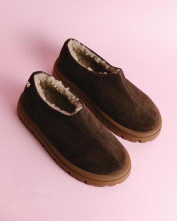 Черевики жіночі OMG SNOW БЕЖЕВА ВОВНА коричневі