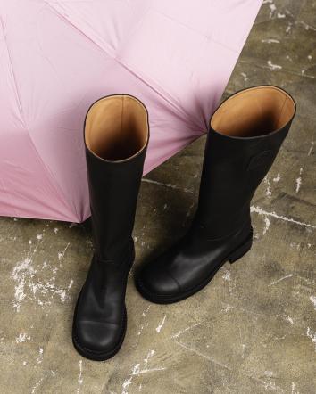 Чоботи жіночі OMG POSH БАЙКА чорні