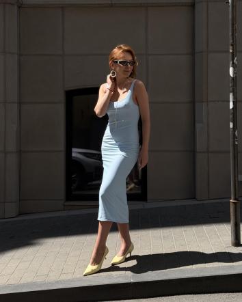 Dbl Side Red/Blue Dress