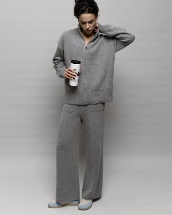 Grey knit mood set
