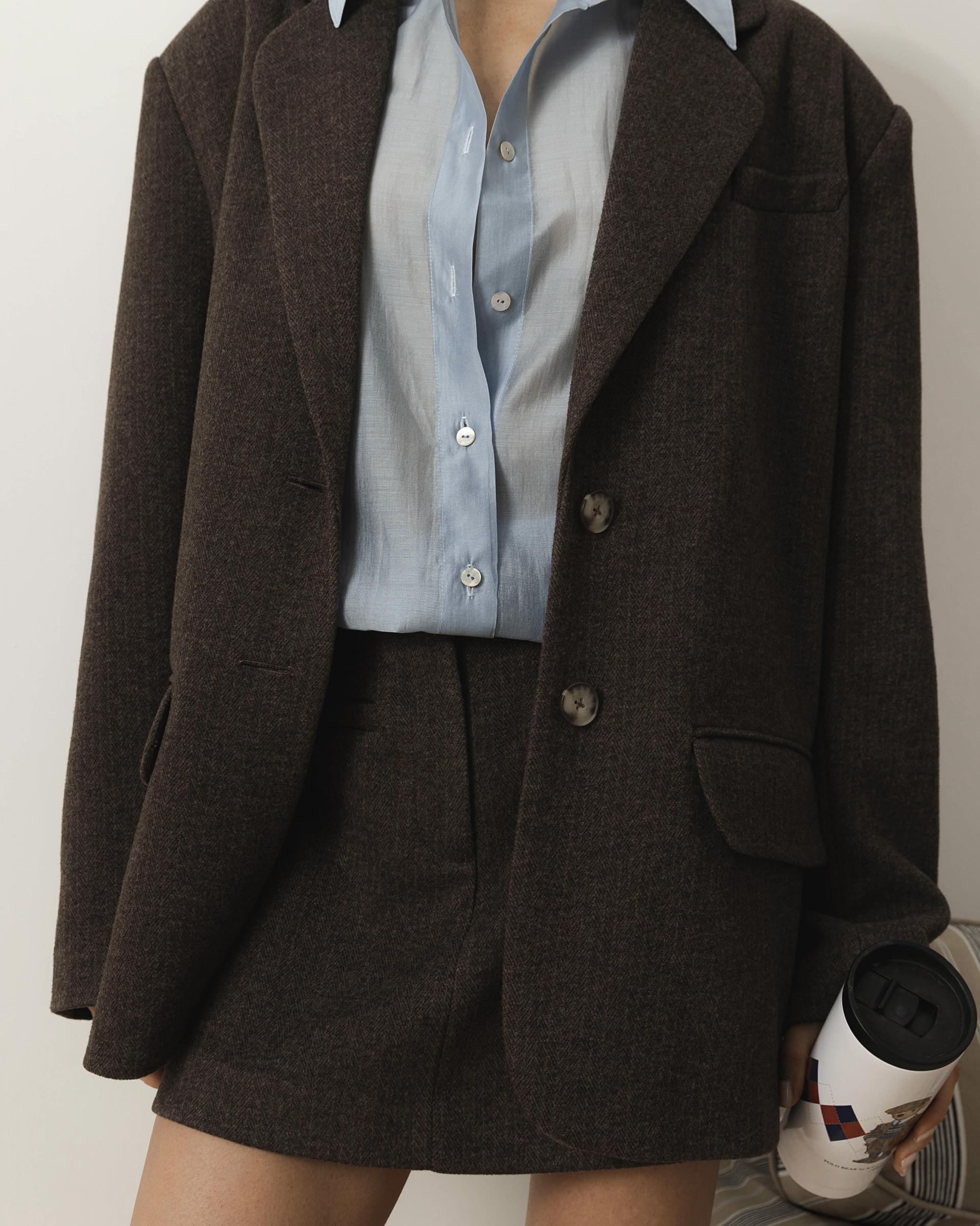 Фото 4 Жакет Smart Chocolate L Фото 4 Жакет Smart Chocolate L