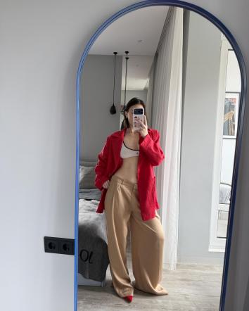 Smart Beige  Trousers