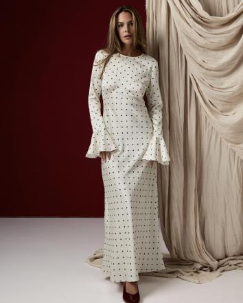 Milk Dot Affair Dress