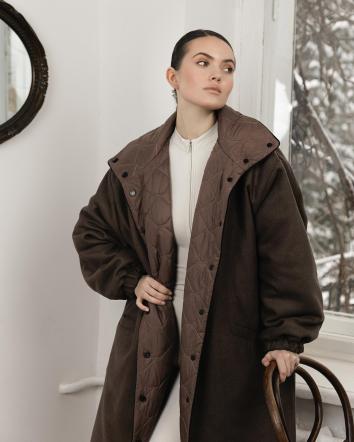 Пальто DBL Nord Chocolate