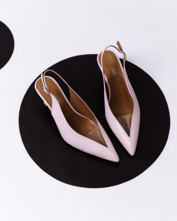 Слінгбеки жіночі OMG SUN HEELS пудрові