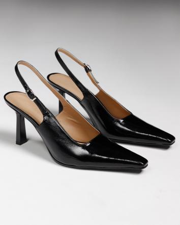 Слінгбеки жіночі OMG PASSION TOP HEELS чорні р.35,36,37,38,39