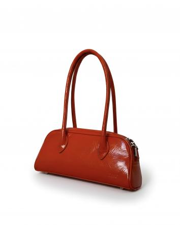 Сумка жіноча OMG LISA ЛАК papaya