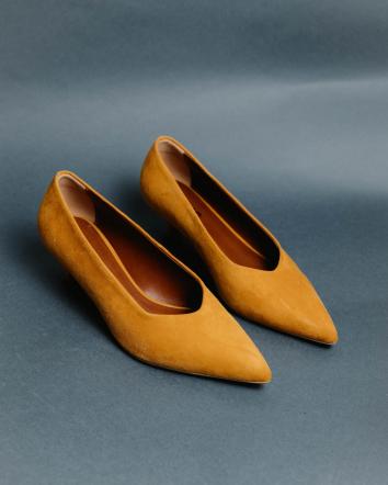 Туфлі жіночі OMG ALL DAY ЗАМША янтарні