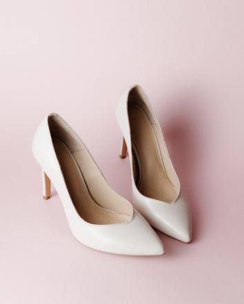 Туфлі жіночі OMG BASIC HEELS молочні р.39