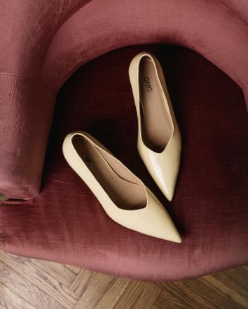 Туфлі жіночі OMG TROPIC бананові