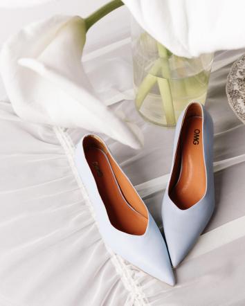 Туфлі жіночі OMG TROPIC блакитні